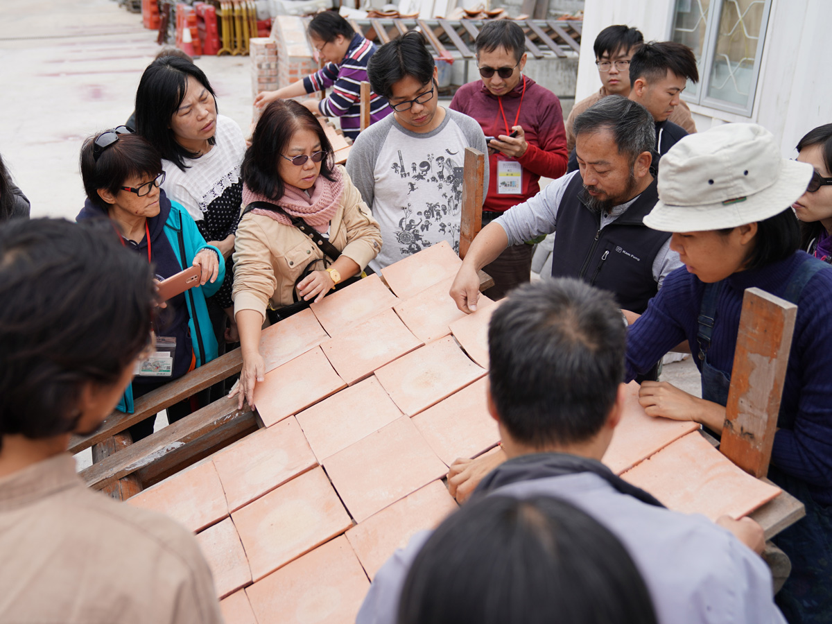 Chinese Tile Roofing Workshop